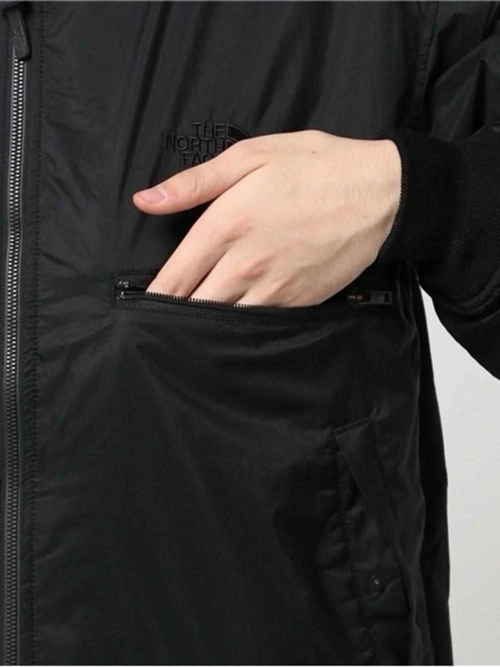 The North Face purple label insulated zip up field jacket